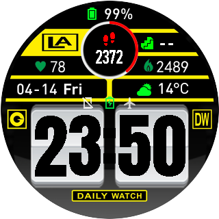 华米跃我Amazfit Pace, Stratos手表表盘