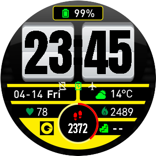 华米跃我Amazfit Pace, Stratos手表表盘