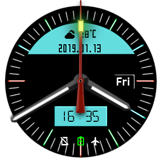 华米跃我Amazfit Pace, Stratos手表表盘