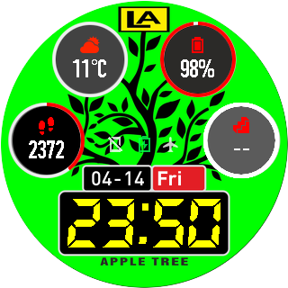 华米跃我Amazfit Pace, Stratos手表表盘