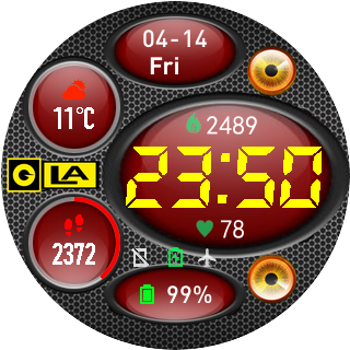 华米跃我Amazfit Pace, Stratos手表表盘