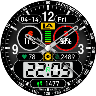 华米跃我Amazfit Pace, Stratos手表表盘