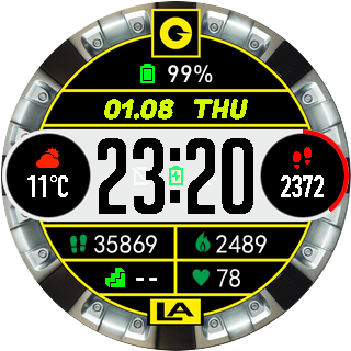 华米跃我Amazfit Pace, Stratos手表表盘