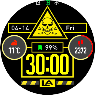 华米跃我Amazfit Pace, Stratos手表表盘