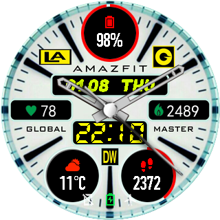 华米跃我Amazfit Pace, Stratos手表表盘