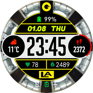 华米跃我Amazfit Pace, Stratos手表表盘