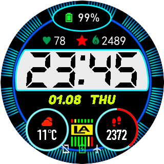 华米跃我Amazfit Pace, Stratos手表表盘