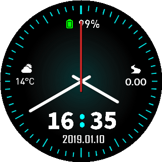 华米跃我Amazfit Pace, Stratos手表表盘