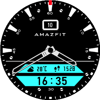 华米跃我Amazfit Pace, Stratos手表表盘