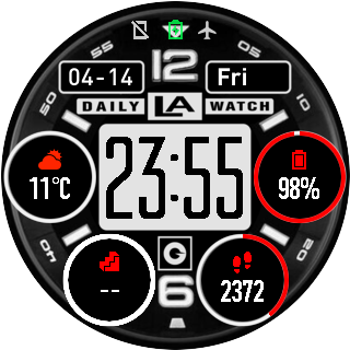 华米跃我Amazfit Pace, Stratos手表表盘