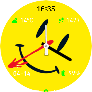 华米跃我Amazfit Pace手表表盘