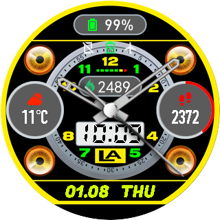 华米跃我Amazfit Pace, Stratos手表表盘