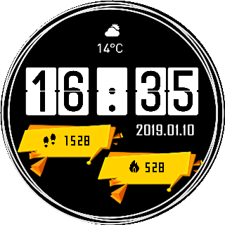 华米跃我Amazfit Pace, Stratos手表表盘