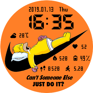 华米跃我Amazfit Pace, Stratos手表表盘