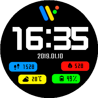 华米跃我Amazfit Pace, Stratos手表表盘