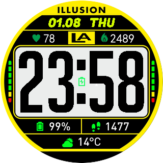 华米跃我Amazfit Pace, Stratos手表表盘