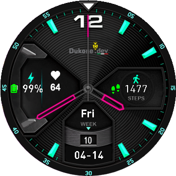 华米跃我Amazfit Pace, Stratos手表表盘