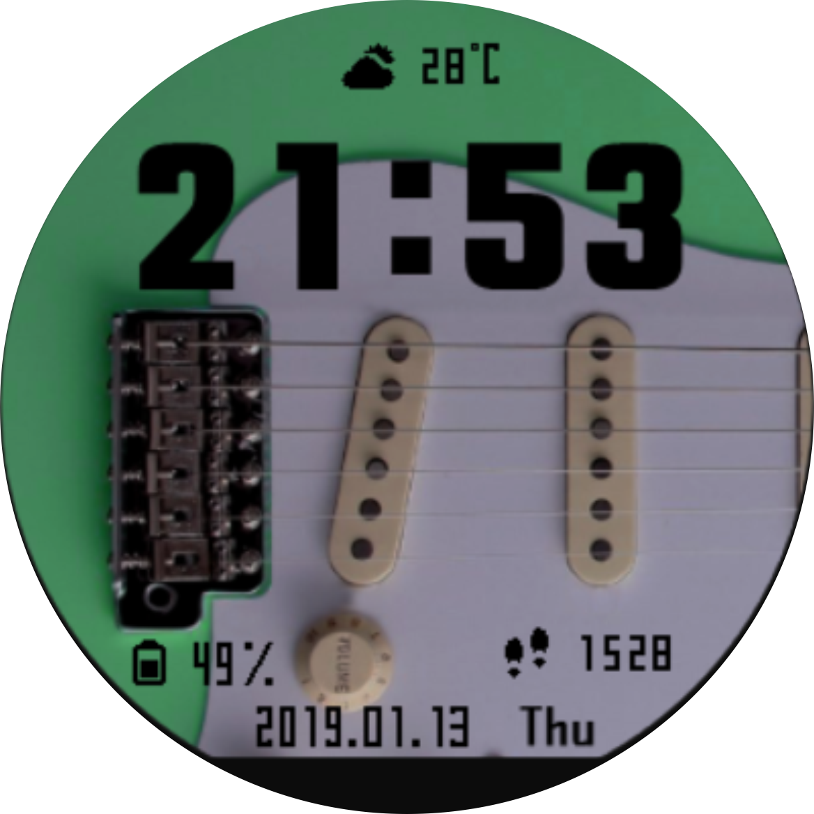 华米跃我Amazfit Pace, Stratos手表表盘