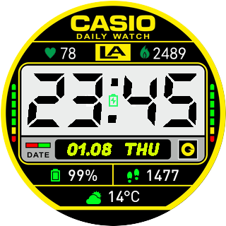 华米跃我Amazfit Pace, Stratos手表表盘