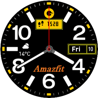 华米跃我Amazfit Pace, Stratos手表表盘