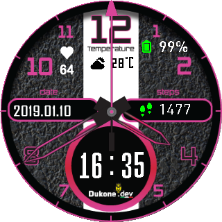 华米跃我Amazfit Pace, Stratos手表表盘