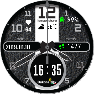 华米跃我Amazfit Pace, Stratos手表表盘