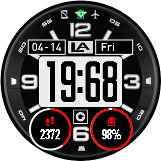 华米跃我Amazfit Pace, Stratos手表表盘