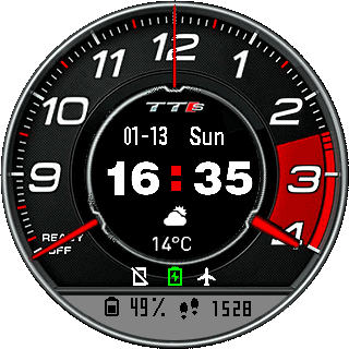 华米跃我Amazfit Pace, Stratos手表表盘