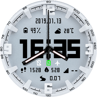 华米跃我Amazfit Pace, Stratos手表表盘