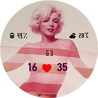 华米跃我Amazfit Pace, Stratos手表表盘