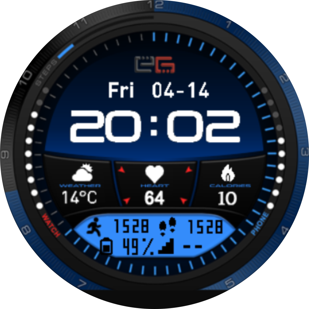 华米跃我Amazfit Pace, Stratos手表表盘