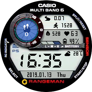 华米跃我Amazfit Pace, Stratos手表表盘