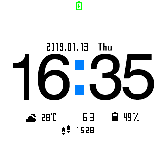 华米跃我Amazfit Pace手表表盘
