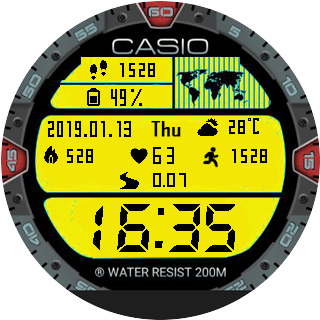 华米跃我Amazfit Pace, Stratos手表表盘