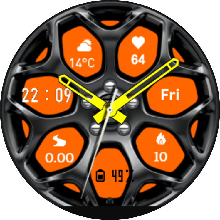 华米跃我Amazfit Pace, Stratos手表表盘