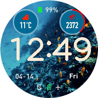 华米跃我Amazfit Pace, Stratos手表表盘