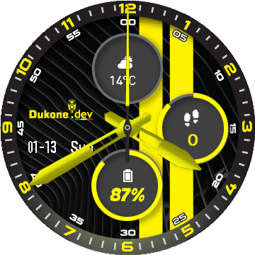 华米跃我Amazfit Pace, Stratos手表表盘