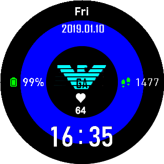 华米跃我Amazfit Pace, Stratos手表表盘
