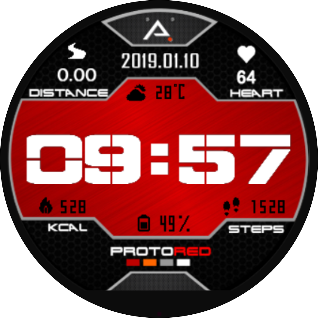 华米跃我Amazfit Pace, Stratos手表表盘