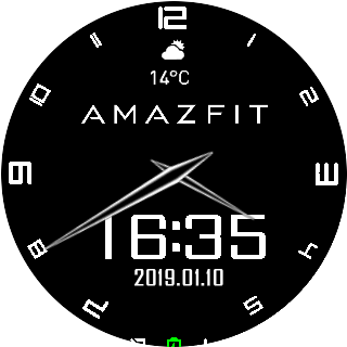 华米跃我Amazfit Pace, Stratos手表表盘