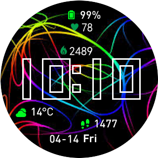 华米跃我Amazfit Pace, Stratos手表表盘
