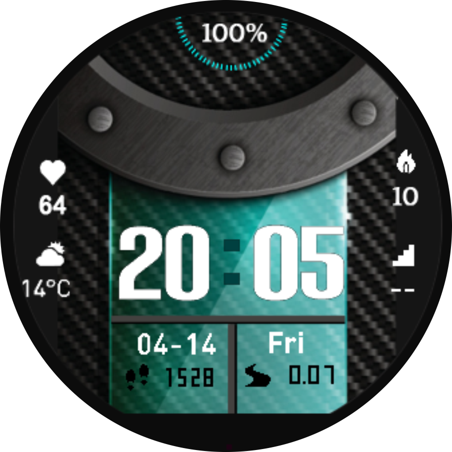 华米跃我Amazfit Pace, Stratos手表表盘