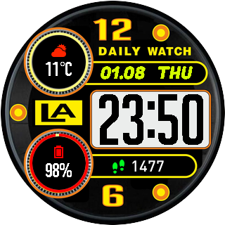 华米跃我Amazfit Pace, Stratos手表表盘