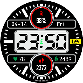 华米跃我Amazfit Pace, Stratos手表表盘