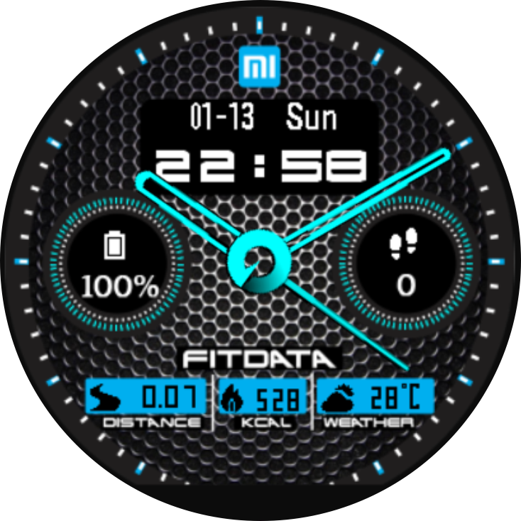 华米跃我Amazfit Pace, Stratos手表表盘