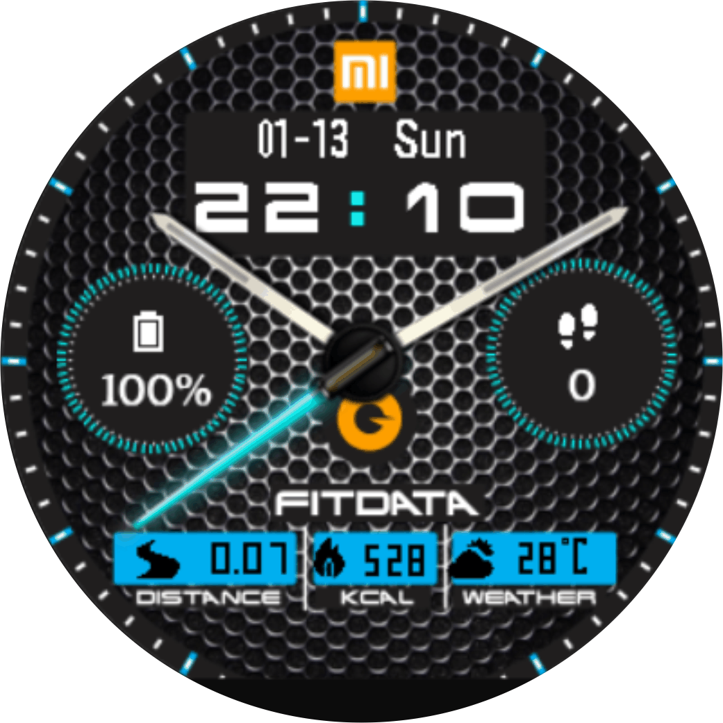 华米跃我Amazfit Pace, Stratos手表表盘