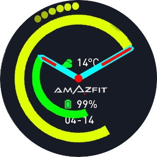 华米跃我Amazfit Pace, Stratos手表表盘