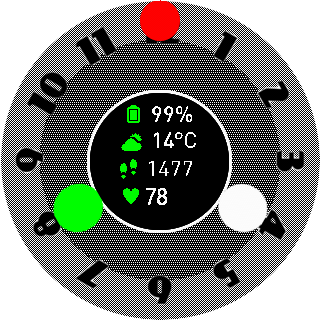 华米跃我Amazfit Pace, Stratos手表表盘