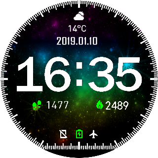 华米跃我Amazfit Pace, Stratos手表表盘