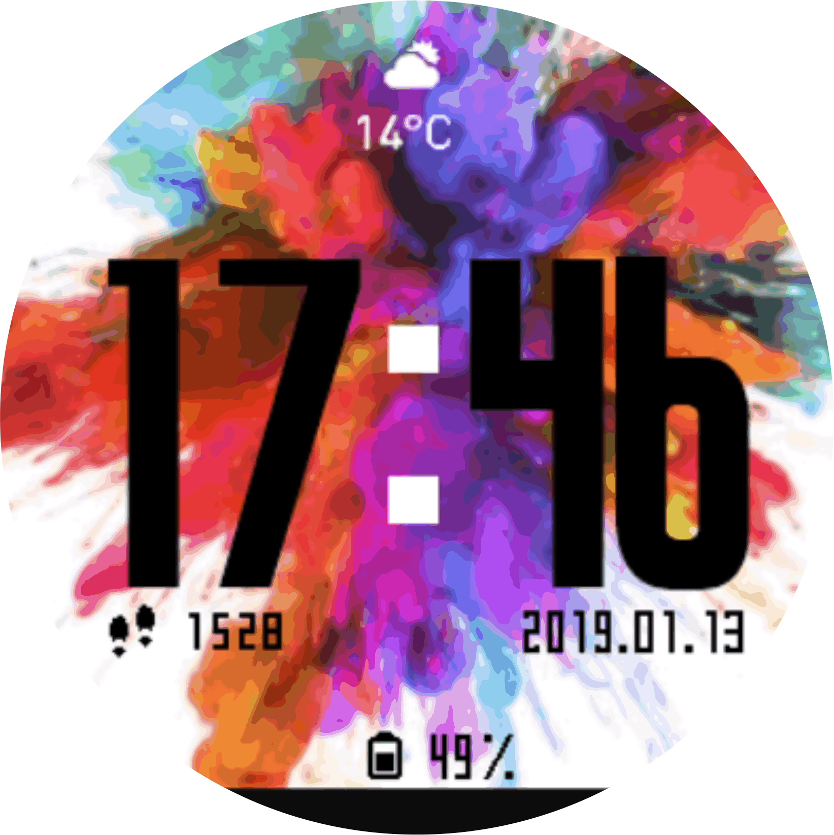 华米跃我Amazfit Pace, Stratos手表表盘